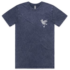 Follow Washed T-Shirt - Navy